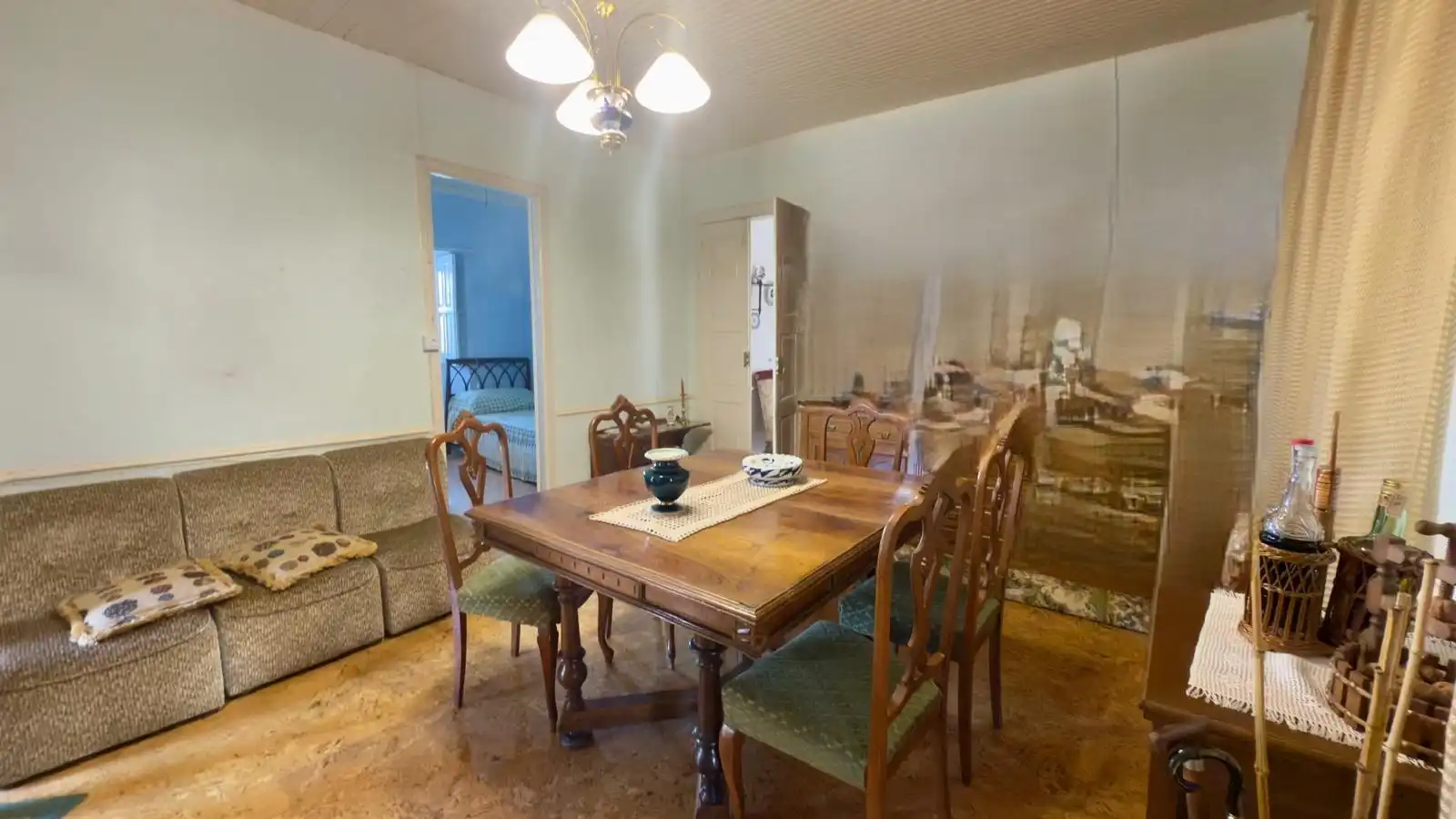 Comedor de Finca rústica en venta en Cenlle con Jardín privado, Terraza y Trastero