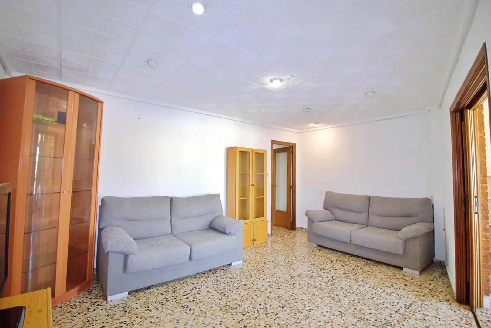 Wohnzimmer von Dachboden zum Verkauf in Elche / Elx mit Terrasse und Balkon