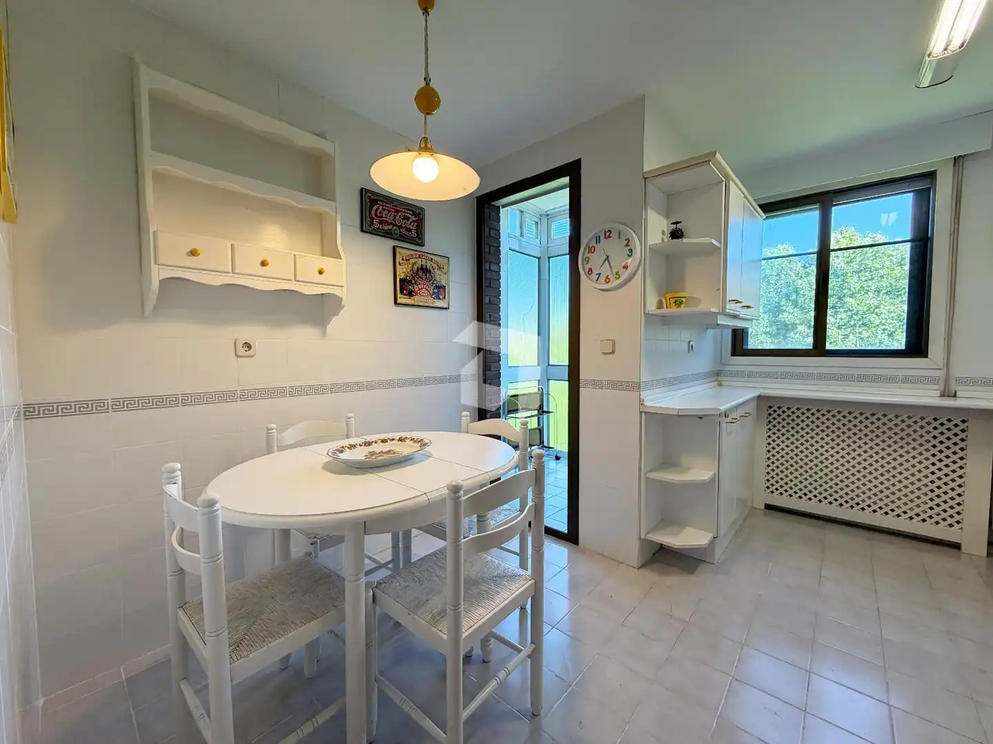 Küche von Wohnung zur Miete in Pozuelo de Alarcón mit Heizung, Parkett und Terrasse