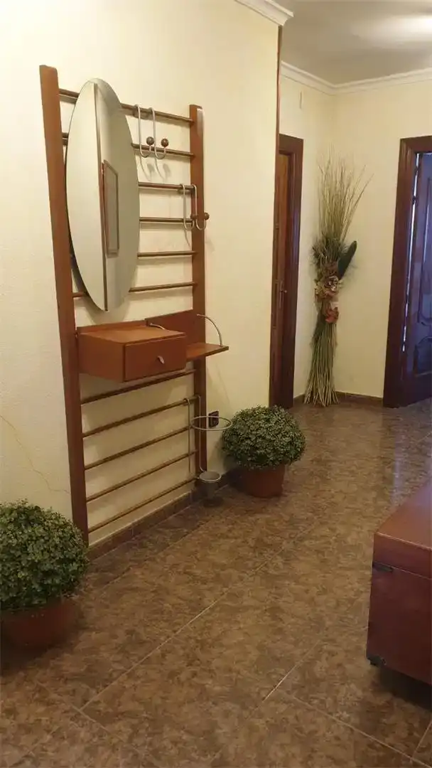 Balcony of Flat for sale in Santa María de Huerta  with Air Conditioner, Furnished and Oven