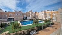 Swimming pool of Single-family semi-detached for sale in  Almería Capital  with Private garden, Terrace and Balcony