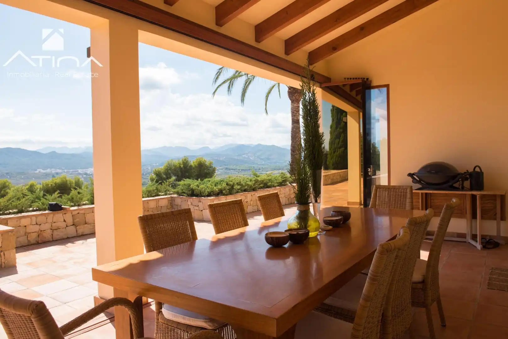 Terraza de Casa o chalet en venta en Jávea / Xàbia con Aire acondicionado, Jardín privado y Terraza