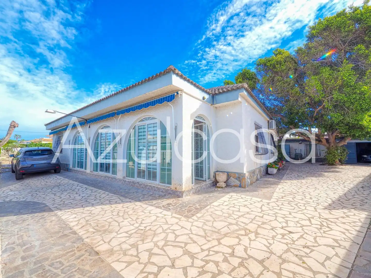 Exterior view of Houses for sale in Busot  with Air Conditioner, Storage room and Swimming Pool