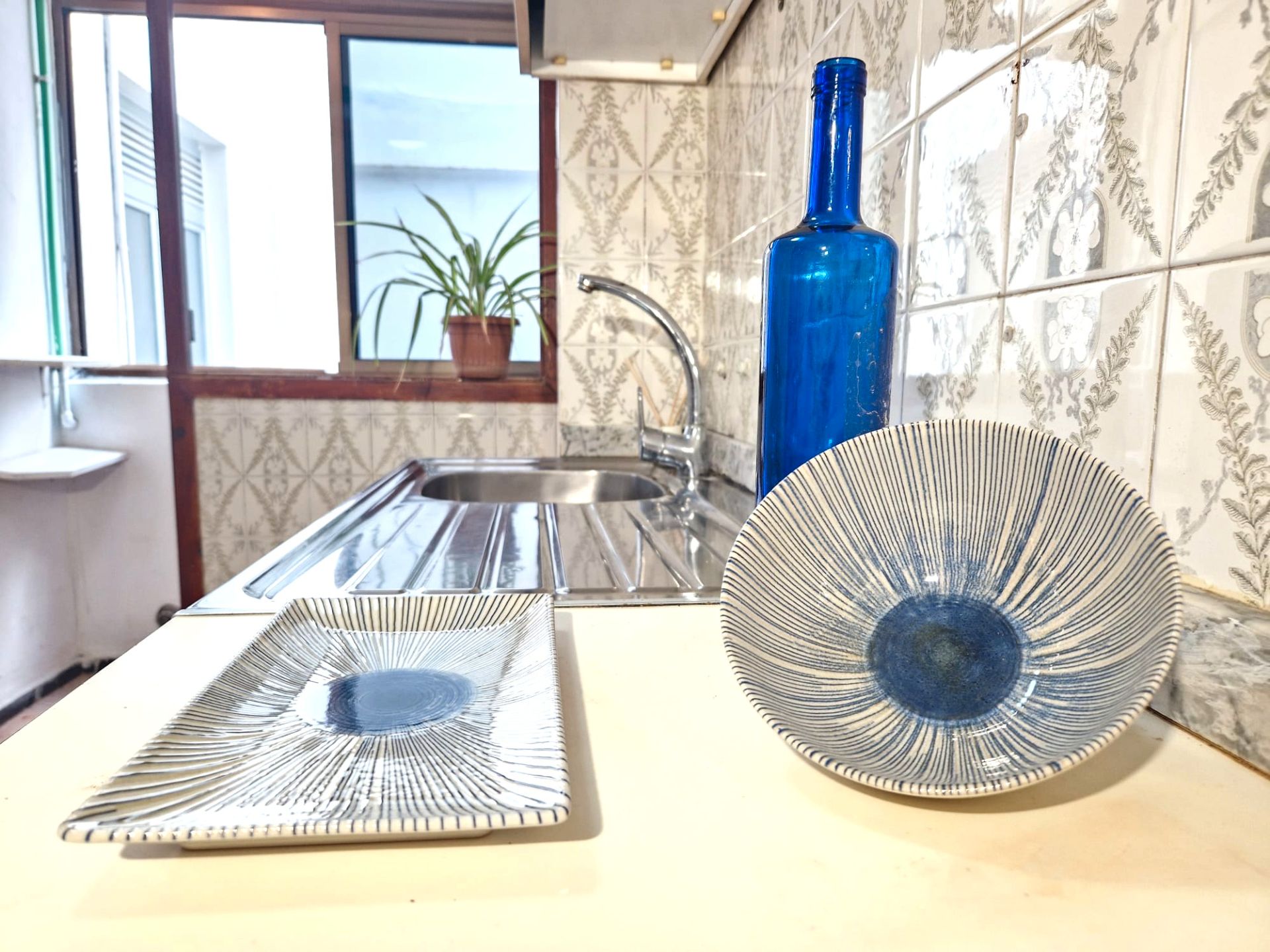Kitchen of Flat for sale in Las Palmas de Gran Canaria  with Balcony and Internet