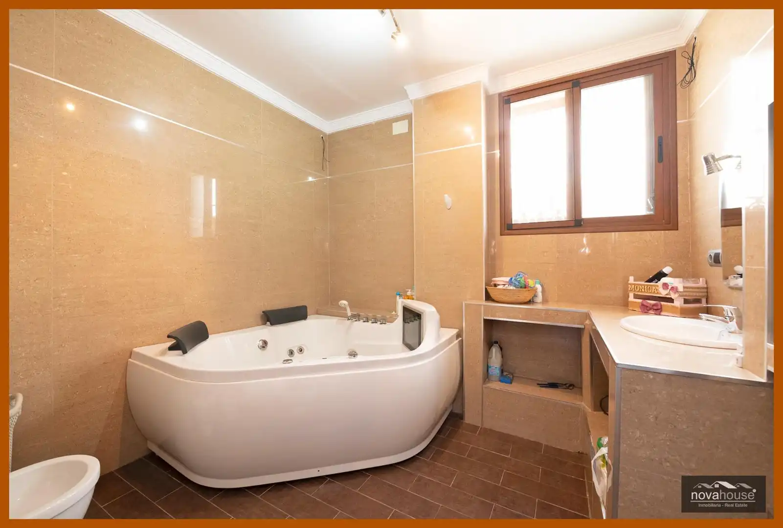 Baño de Casa o chalet en venta en Rincón de la Victoria con Aire acondicionado, Calefacción y Jardín privado