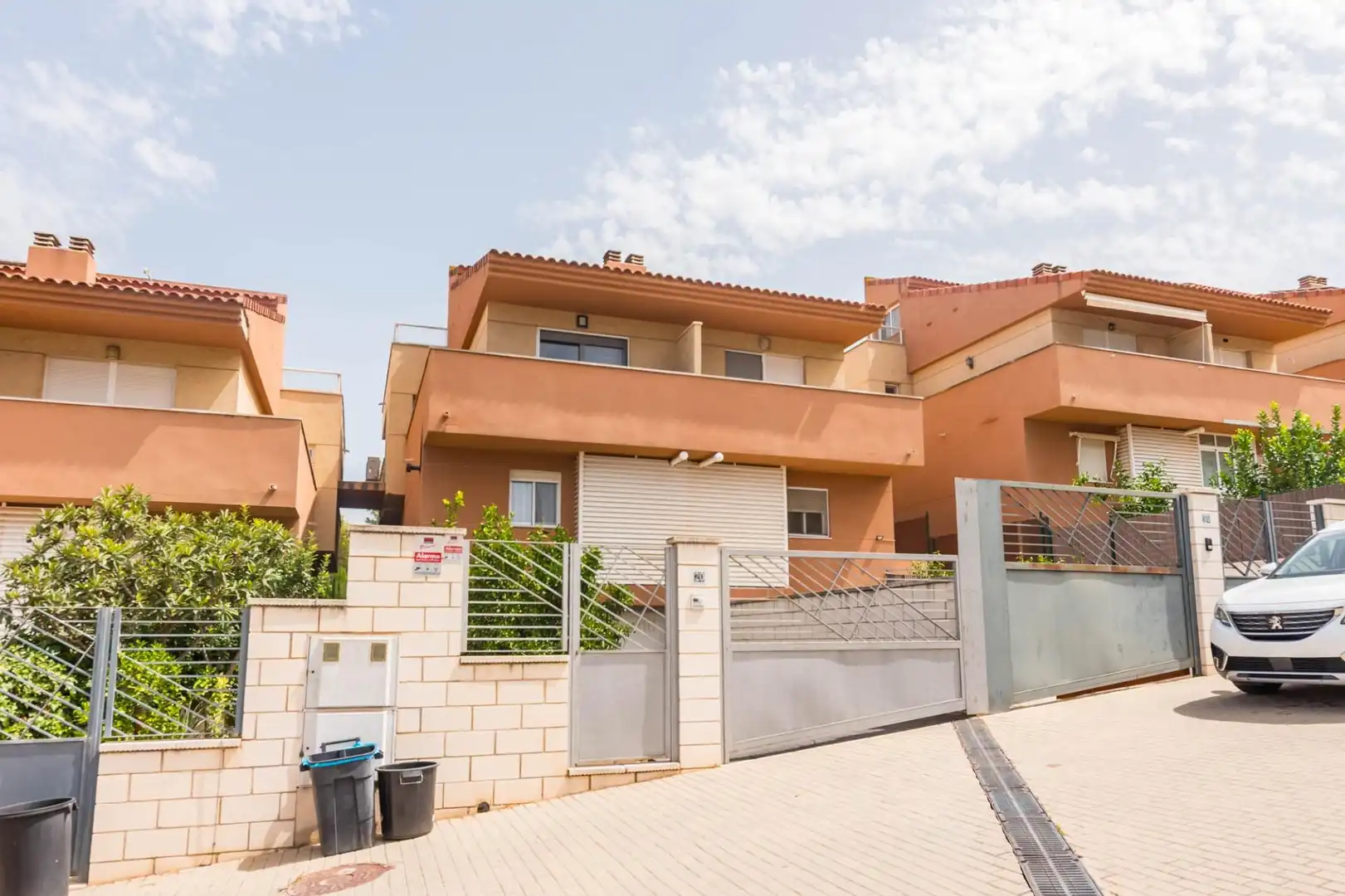 Vista exterior de Pis en venda en Murcia amb Aire condicionat, Jardí privat i Terrassa