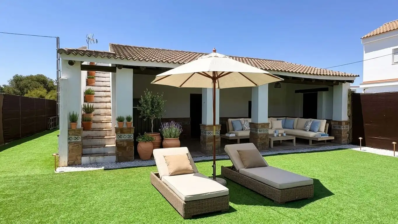Terrassa de Casa o xalet en venda en Arcos de la Frontera amb Jardí privat i Piscina