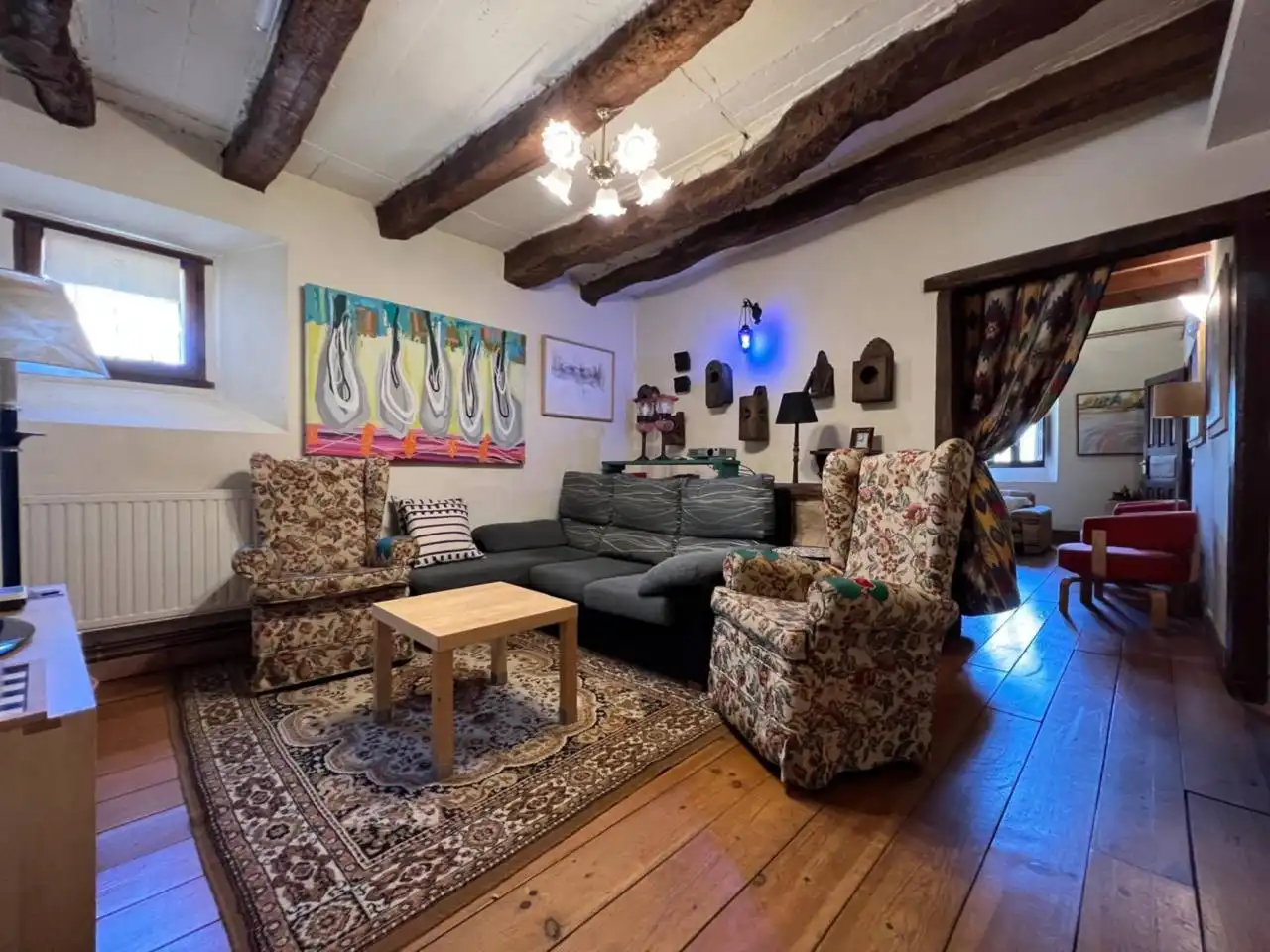 Living room of Country homes for sale in Las Quintanillas  with Heating, Private garden and Terrace