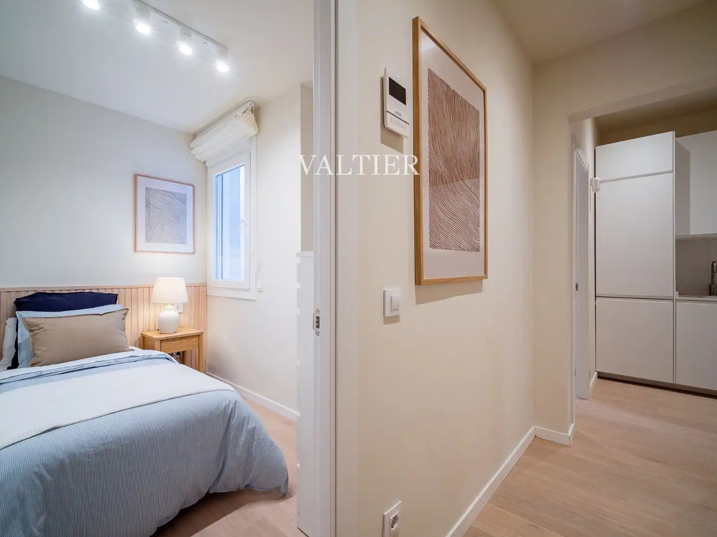 Schlafzimmer von Wohnung zur Miete in Madrid mit Möbliert