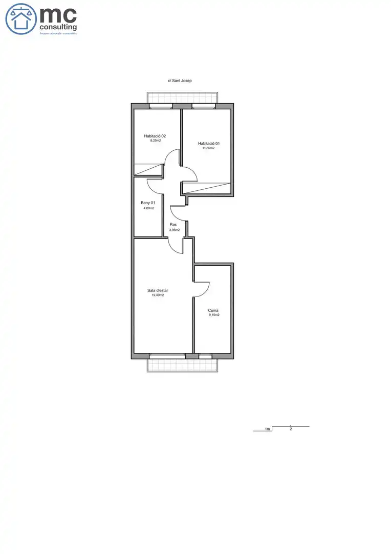 Piso en venta en Les Franqueses del Vallès con Aire acondicionado, Calefacción y Balcón