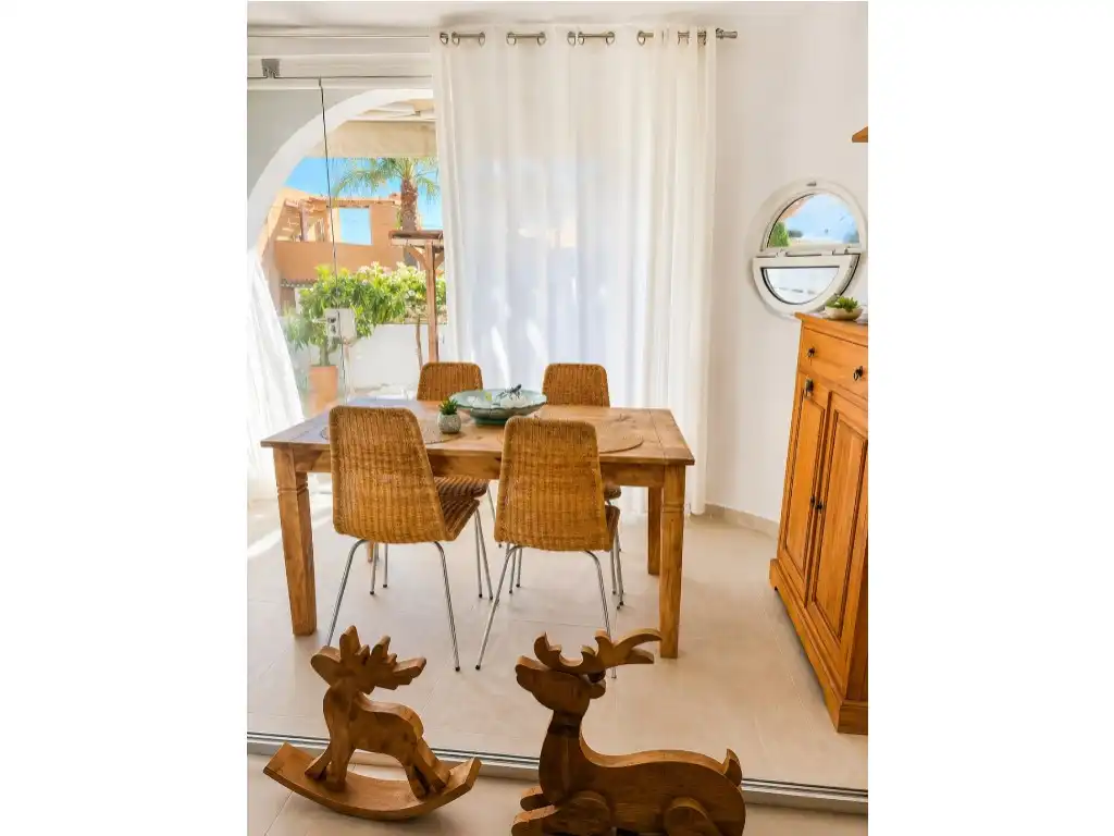 Comedor de Casa o chalet en venta en Calpe / Calp con Aire acondicionado, Terraza y Piscina comunitaria