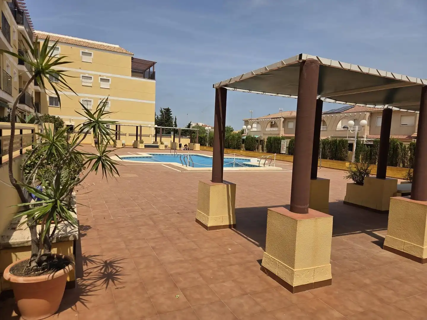 Piscina de Àtic de lloguer en Cartagena amb Aire condicionat, Terrassa i Moblat
