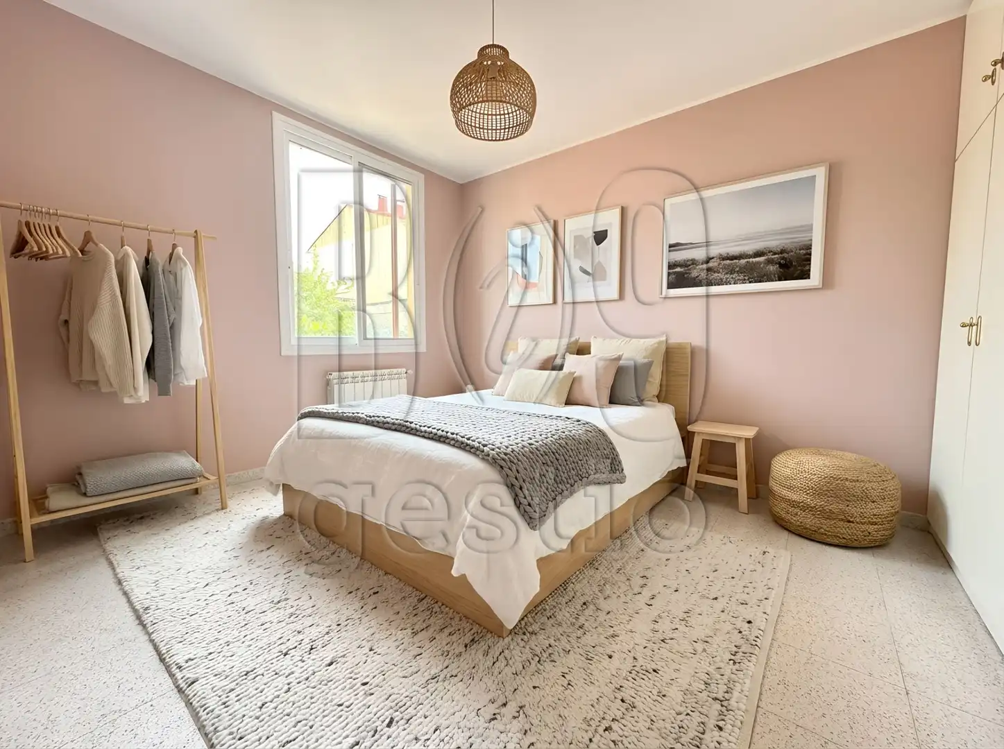 Bedroom of Detached homes for sale in Els Pallaresos  with Air Conditioner, Heating and Private garden