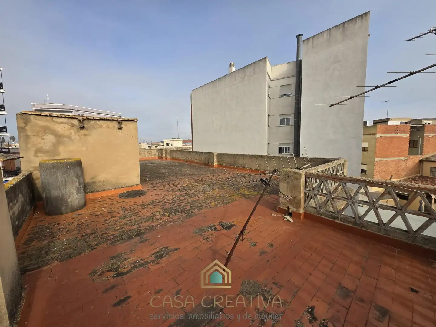Terrasse von Einfamilien-Reihenhaus zum Verkauf in Favara