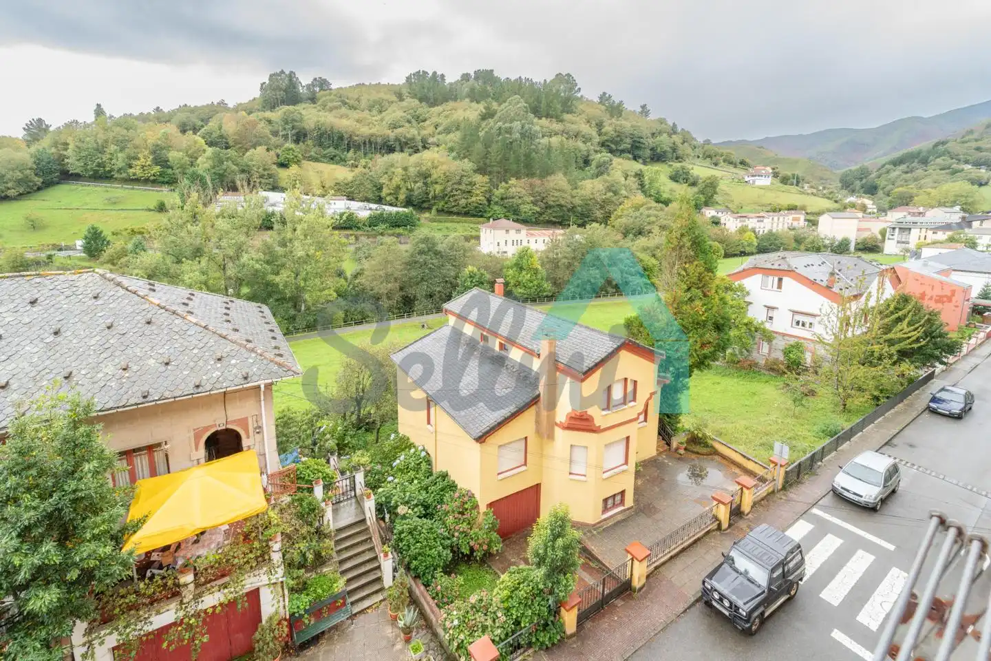 Exterior view of Flat for sale in Allande  with Heating, Terrace and Storage room