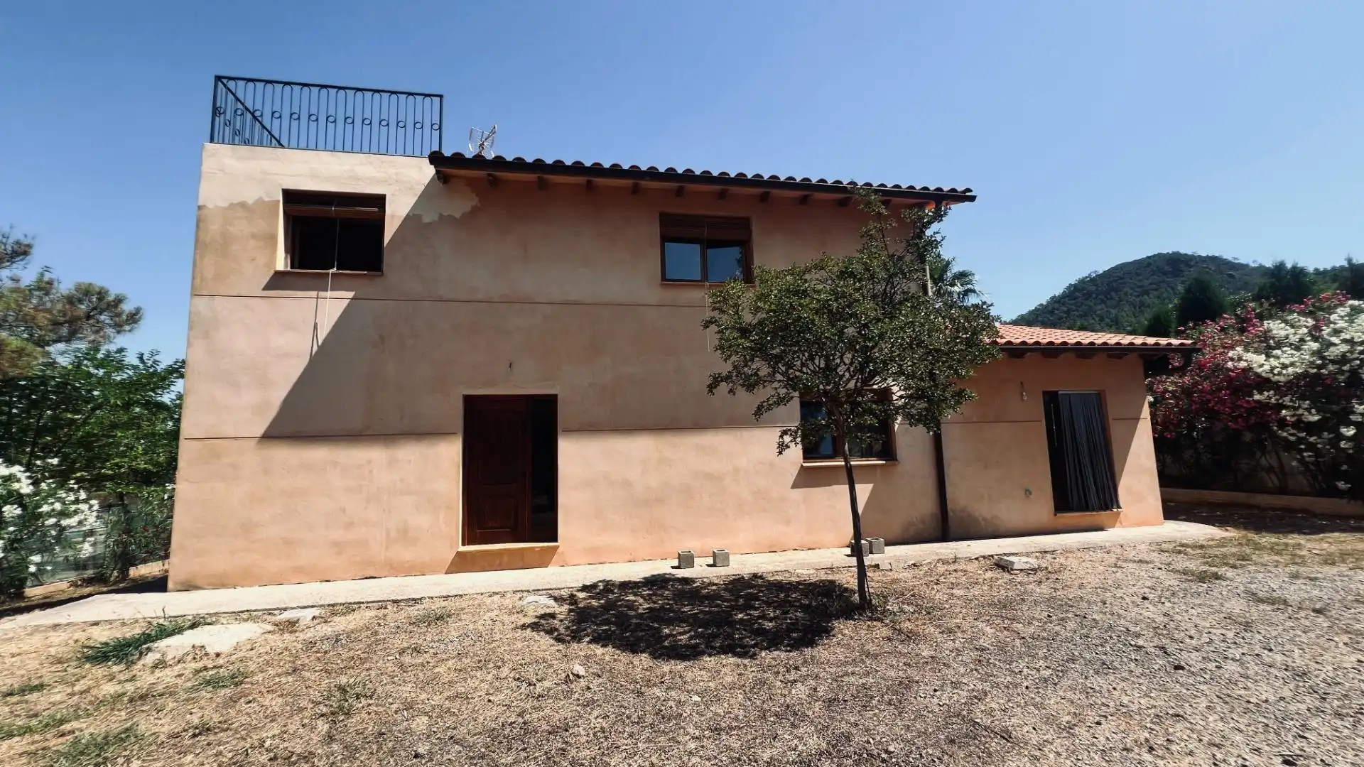 Vista exterior de Finca rústica en venta en La Pobla de Tornesa con Jardín privado y Trastero