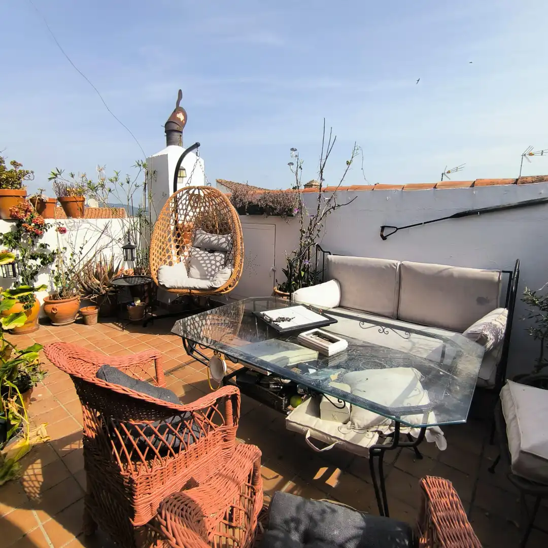 Terrasse von Haus oder Chalet zum Verkauf in San Roque mit Terrasse