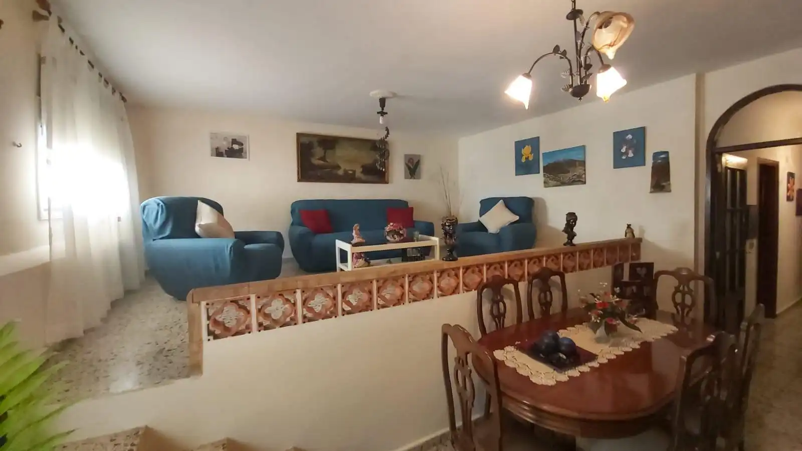 Sala de estar de Casa o chalet en venta en La Orotava con Terraza y Balcón
