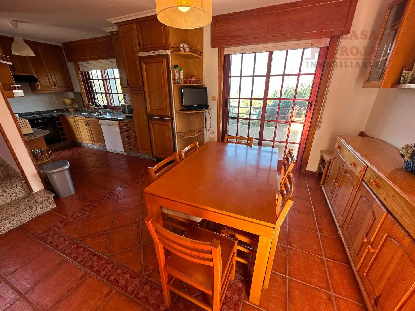 Dining room of Houses for sale in Cangas   with Air Conditioner, Heating and Terrace