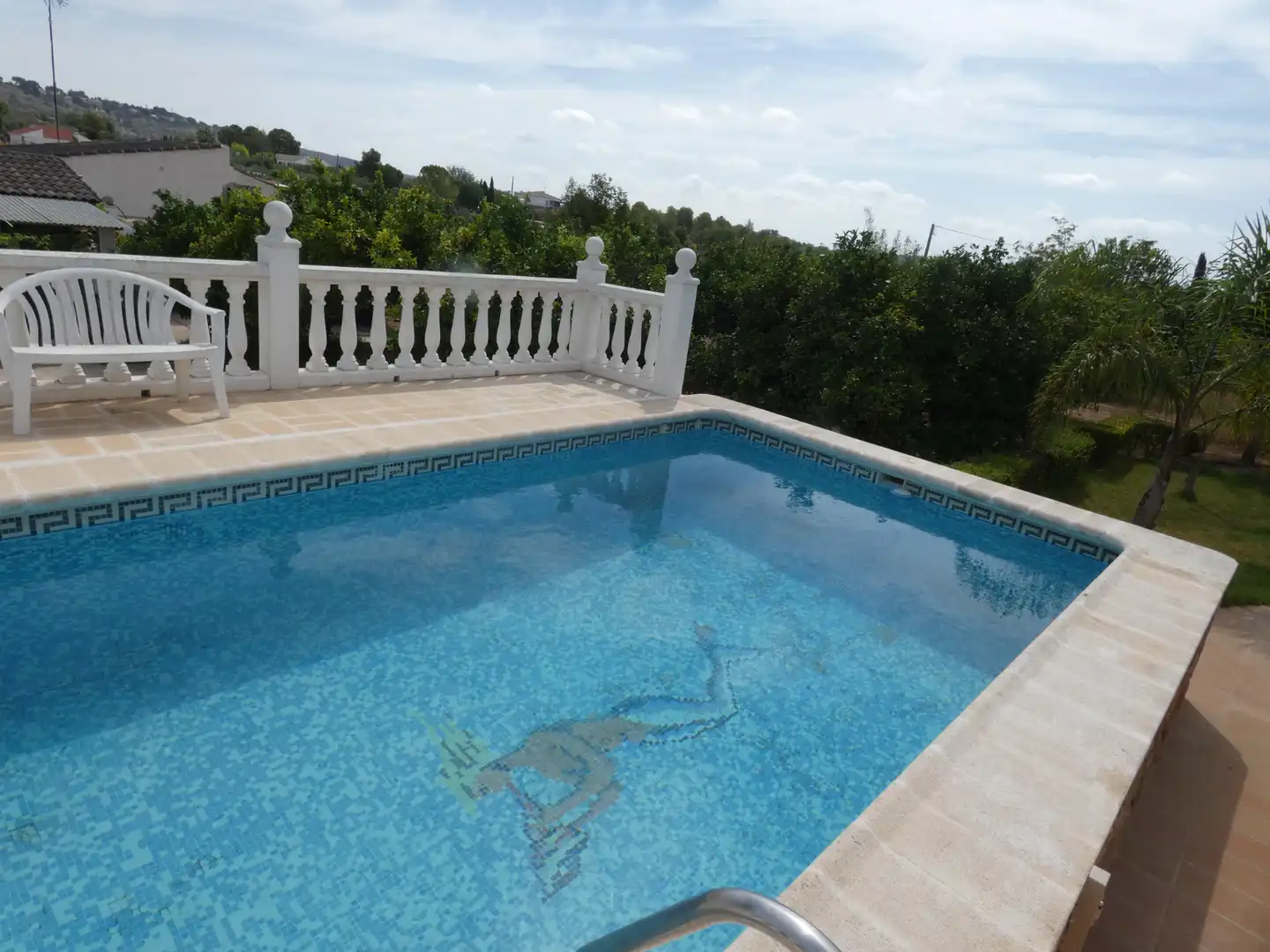 Piscina de Casa o chalet en venta en Godelleta con Aire acondicionado, Jardín privado y Terraza