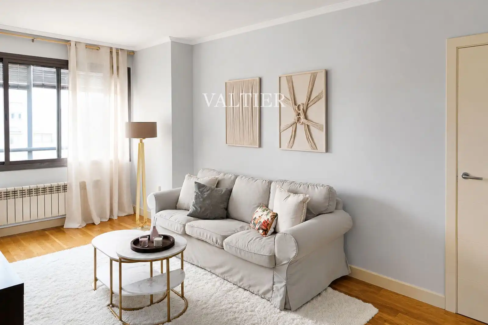 Living room of Flat for rent in Madrid  with Air Conditioner, Terrace and Storage room
