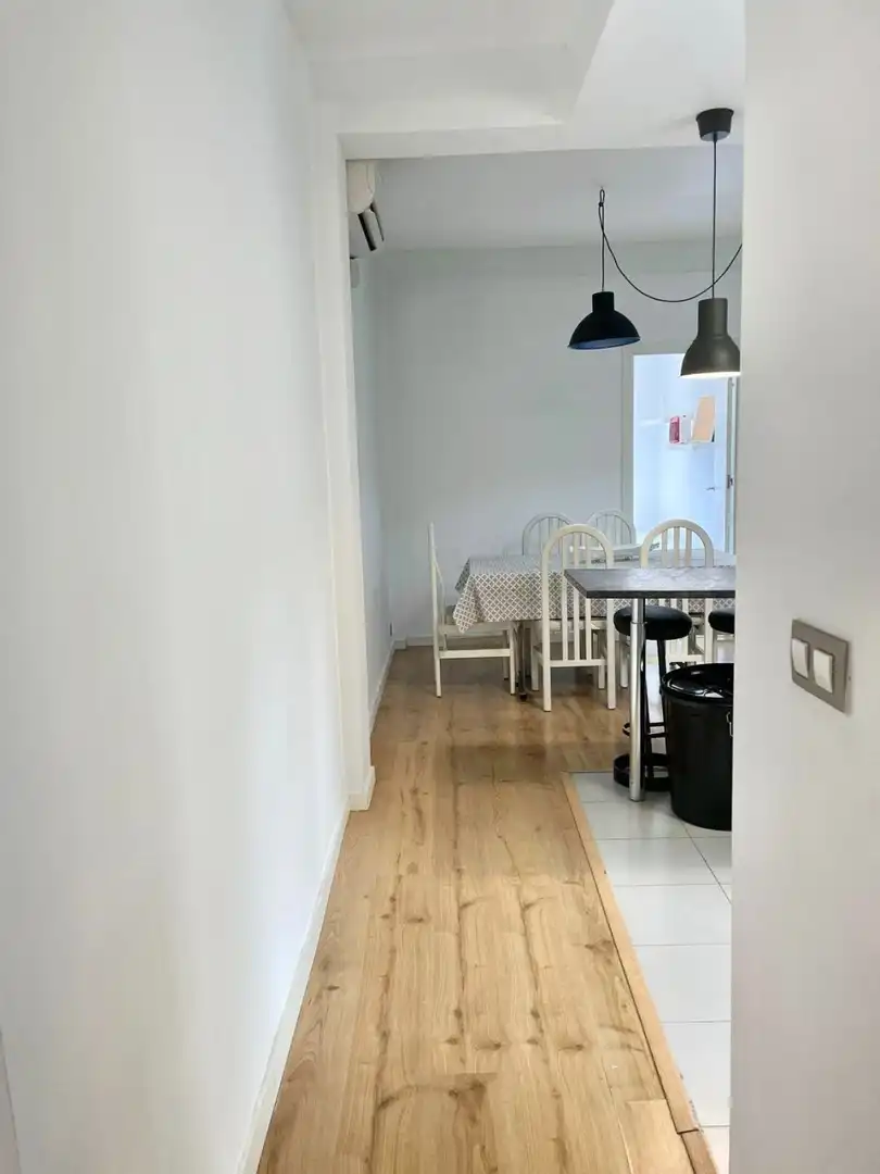 Comedor de Piso de alquiler en Valencia con Aire acondicionado, Calefacción y Parquet