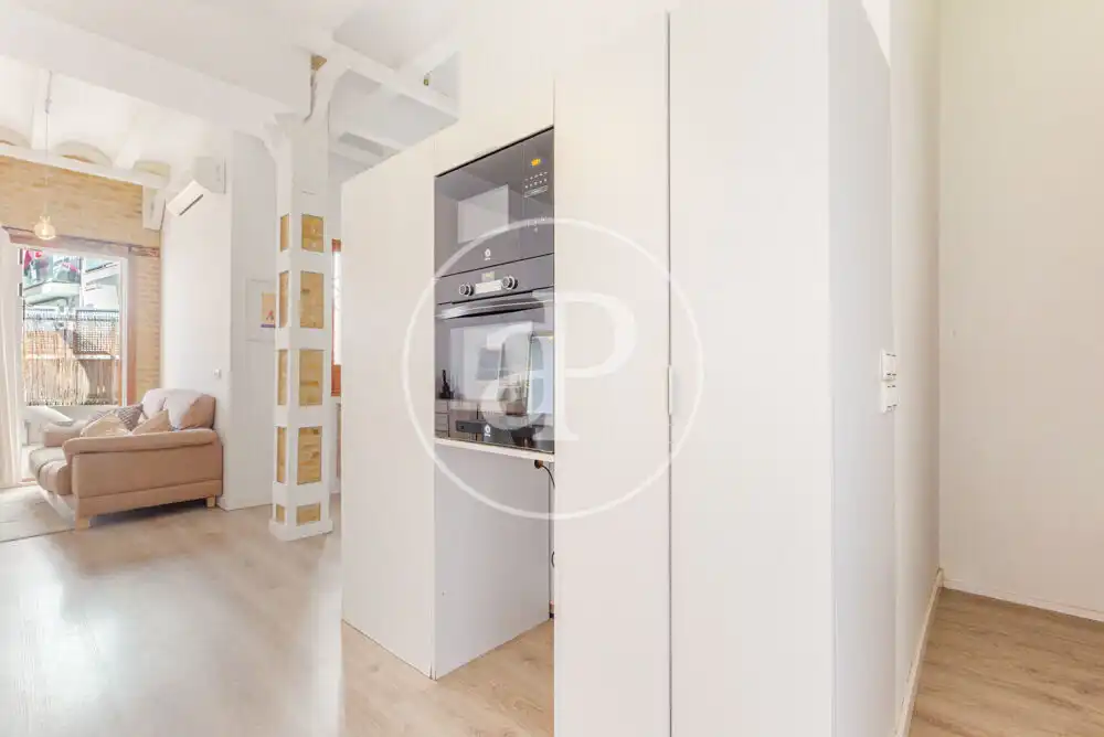 Küche von Wohnung zum Verkauf in Valencia mit Klimaanlage, Heizung und Terrasse