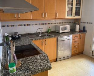 Kitchen of Flat to rent in Alicante / Alacant  with Air Conditioner, Heating and Private garden