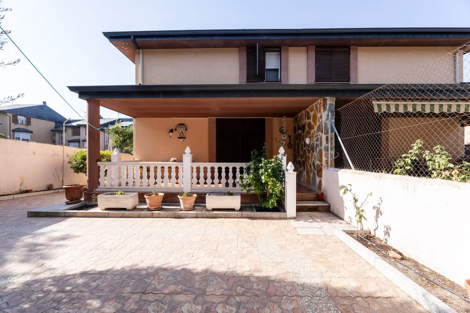 Vista exterior de Casa adosada en venta en Alpedrete con Calefacción, Jardín privado y Trastero