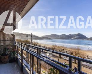 Exterior view of Flat for sale in Donostia - San Sebastián   with Heating, Terrace and Storage room