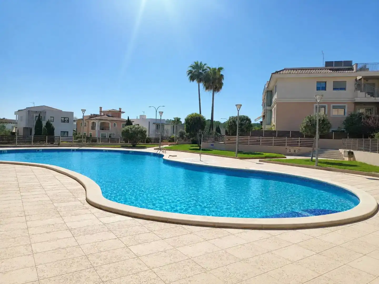Piscina de Ático en venta en  Palma de Mallorca con Aire acondicionado, Piscina y Balcón