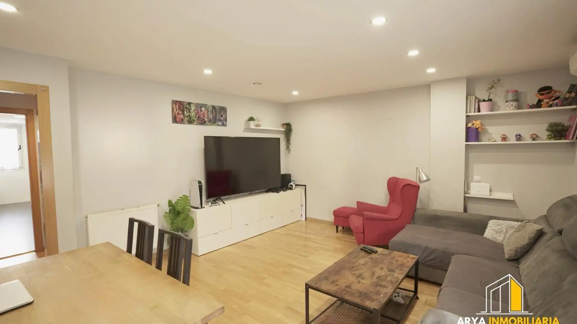 Sala d'estar de Àtic en venda en Torrejón de Ardoz amb Aire condicionat, Terrassa i Traster