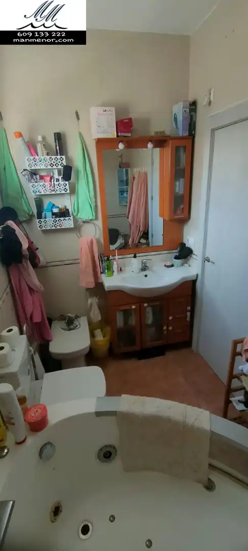 Baño de Casa adosada en venta en Cartagena con Aire acondicionado, Jardín privado y Trastero