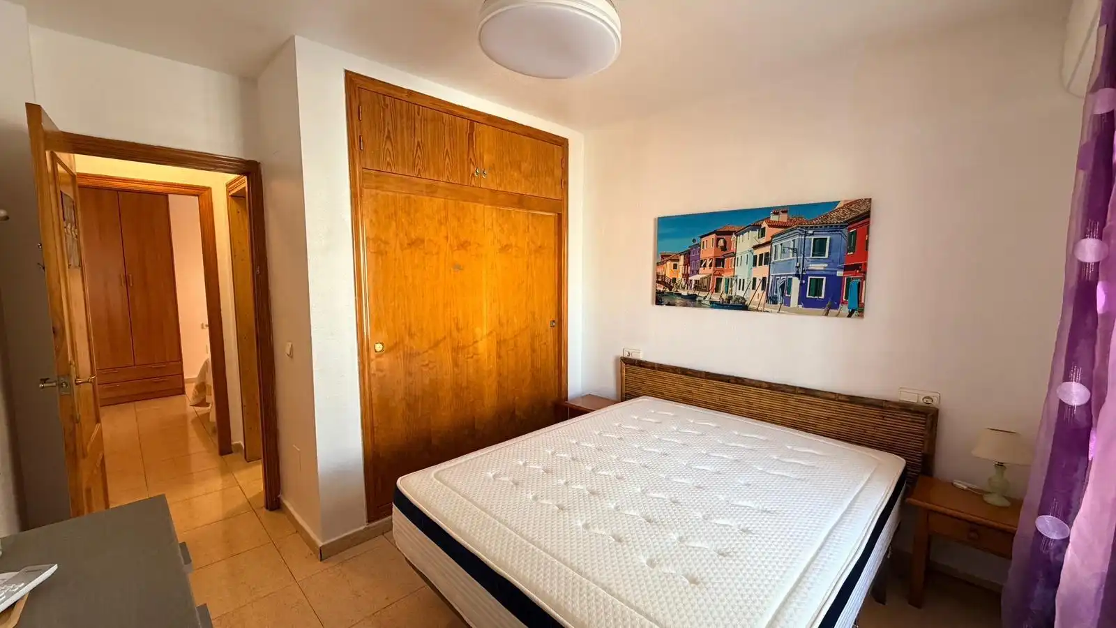 Schlafzimmer von Erdgeschoss zur Miete in Orihuela mit Klimaanlage, Heizung und Terrasse