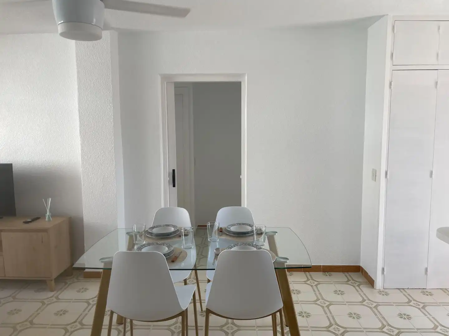 Comedor de Apartamento de alquiler en Águilas con Balcón