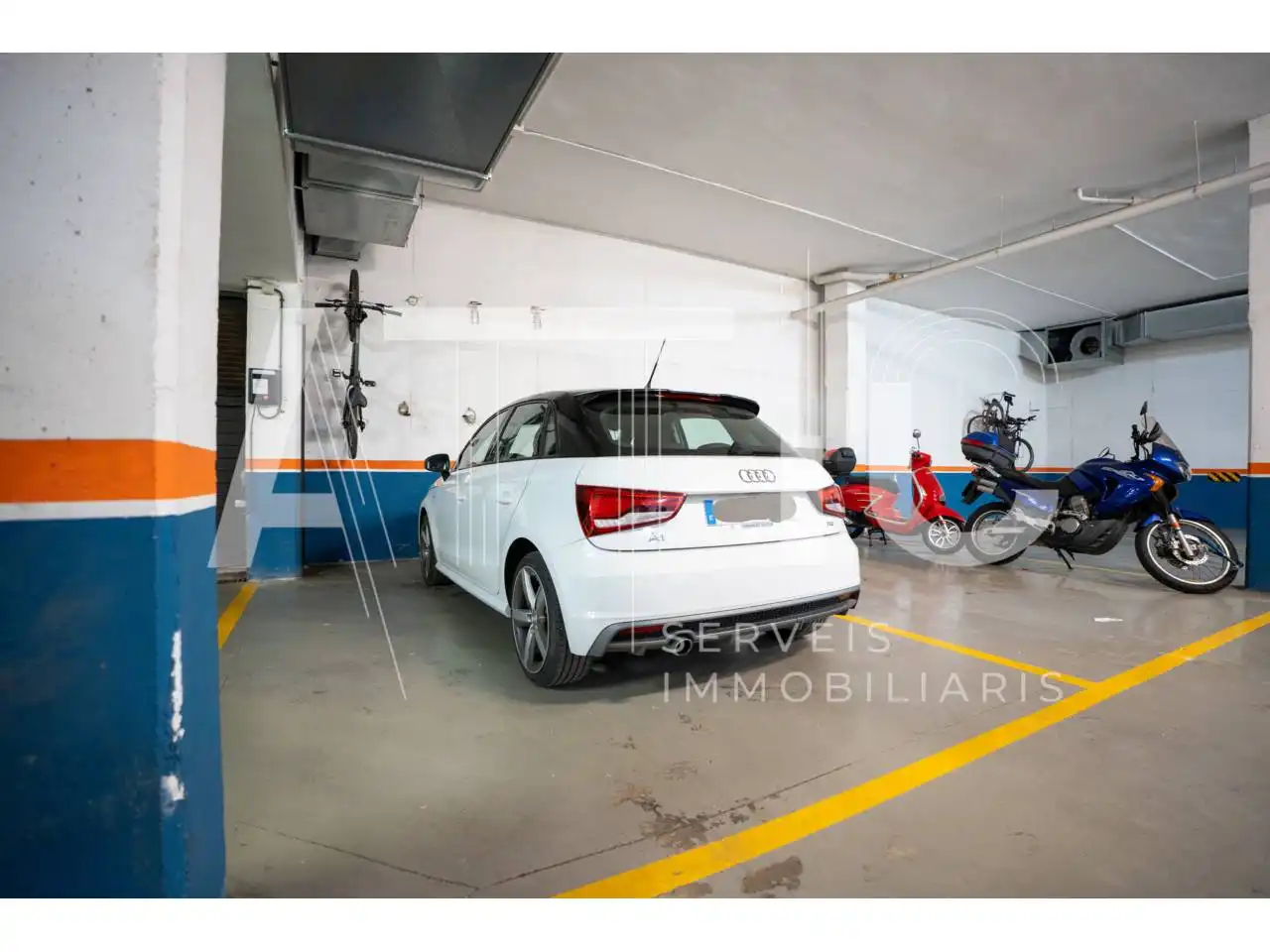 Parkplatz von Dachboden zum Verkauf in Sant Quirze del Vallès mit Klimaanlage, Heizung und Parkett