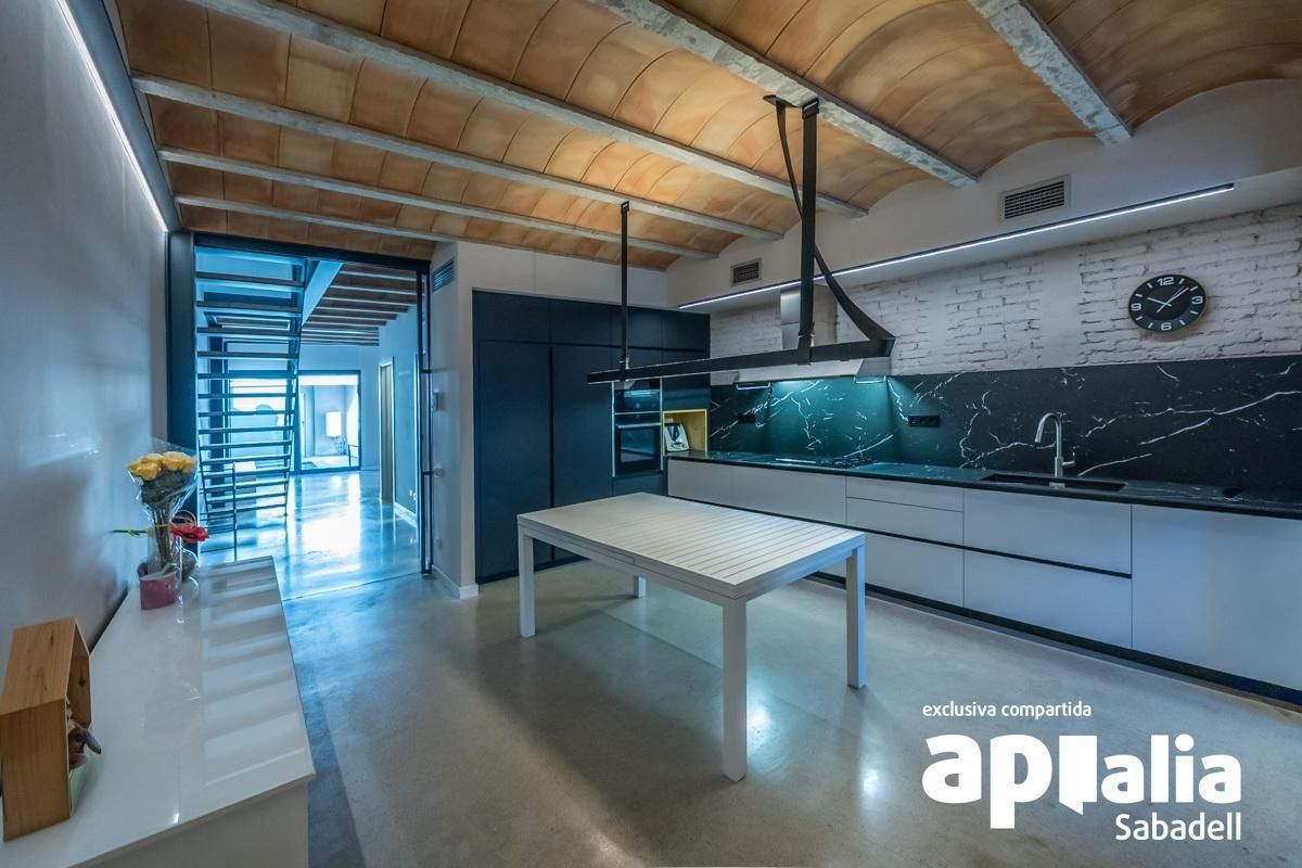 Kitchen of Single-family semi-detached for sale in Sabadell  with Air Conditioner, Heating and Storage room