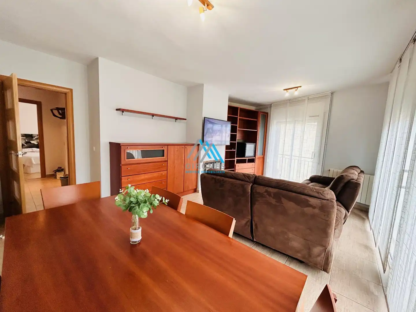 Living room of Flat for rent in Santa Cristina d'Aro  with Heating, Storage room and Furnished