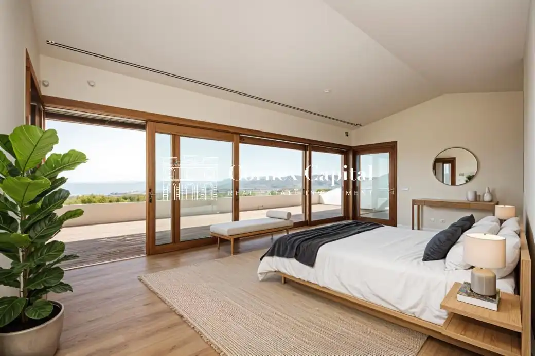 Bedroom of Houses for sale in Sant Andreu de Llavaneres  with Air Conditioner, Heating and Private garden