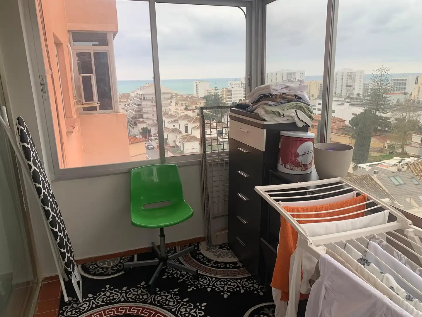 Bedroom of Flat for sale in Benalmádena  with Terrace, Furnished and Balcony