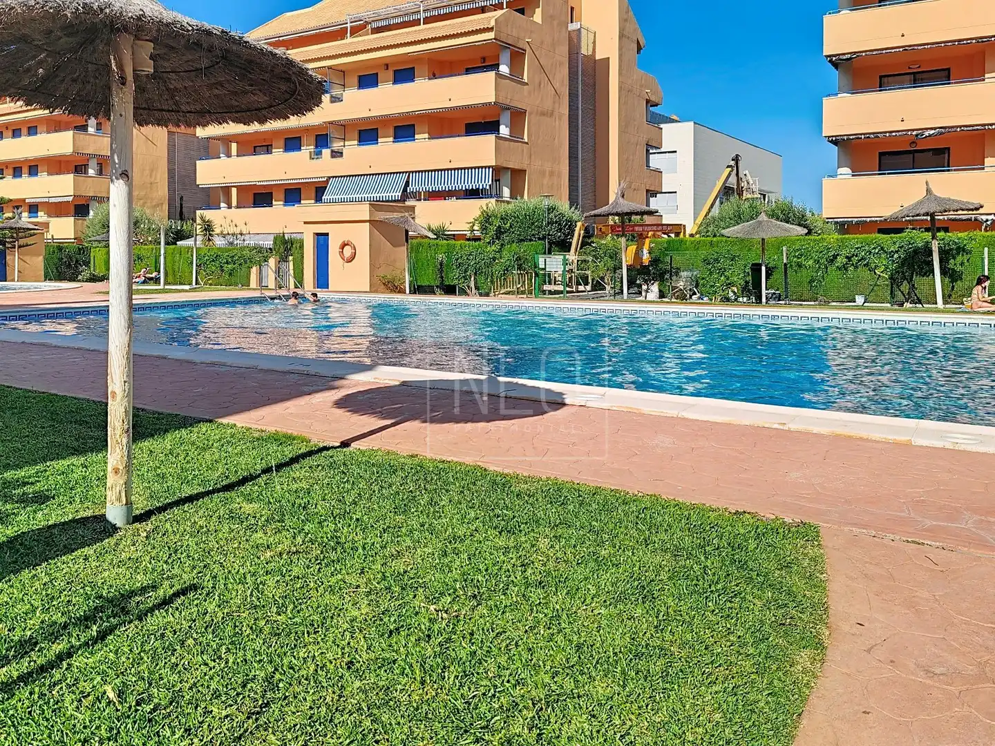 Swimming pool of Attic for sale in Dénia  with Air Conditioner, Heating and Private garden