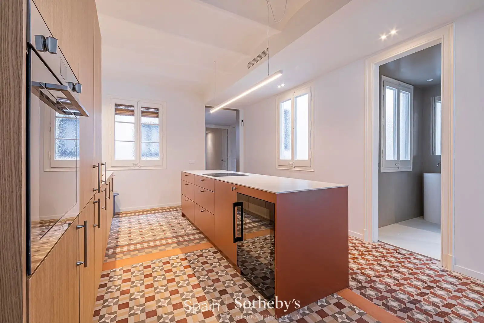 Kitchen of Apartments for sale in Barcelona  with Air Conditioner and Heating