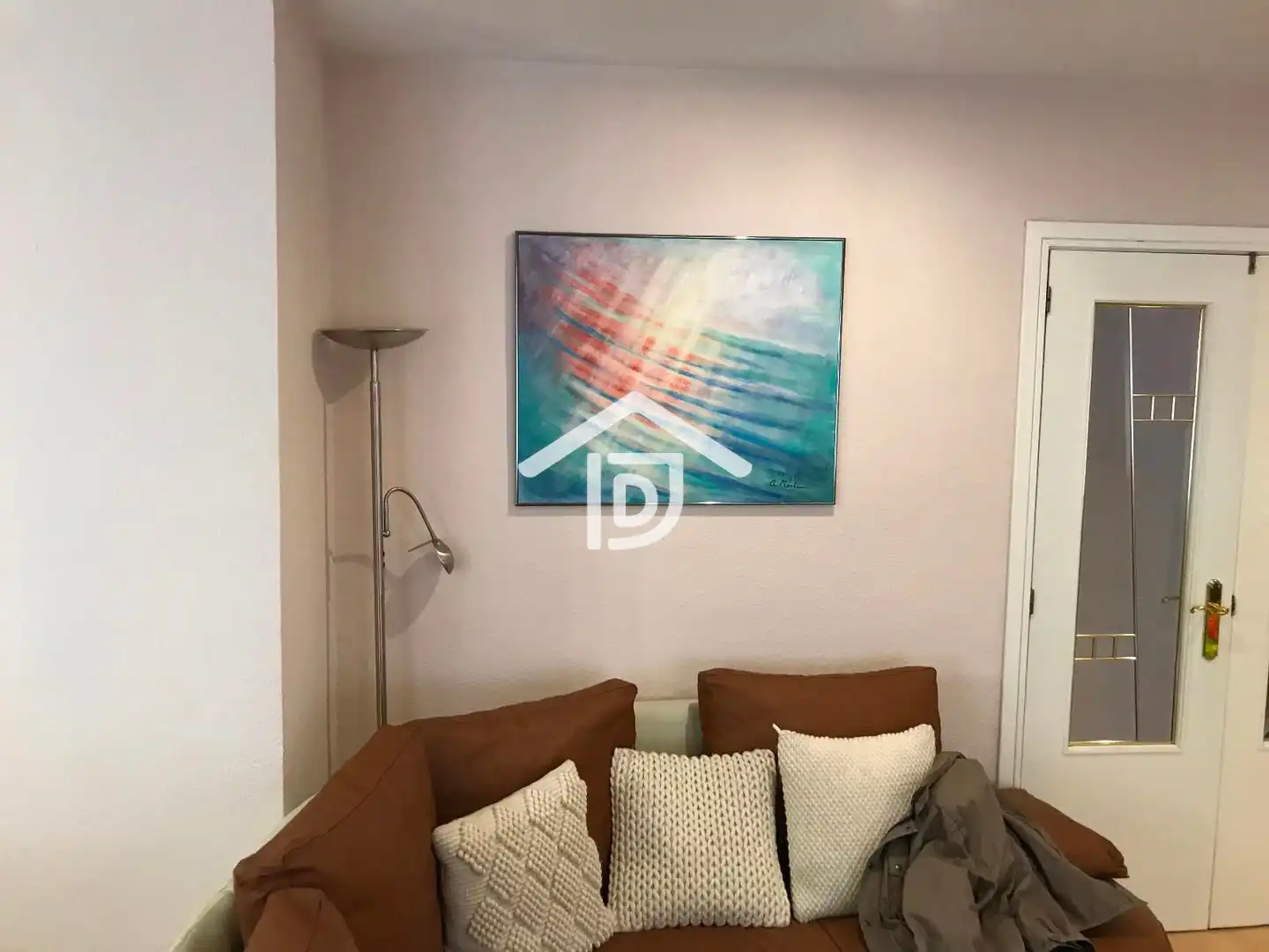 Sala de estar de Piso de alquiler en Paterna con Aire acondicionado, Calefacción y Parquet
