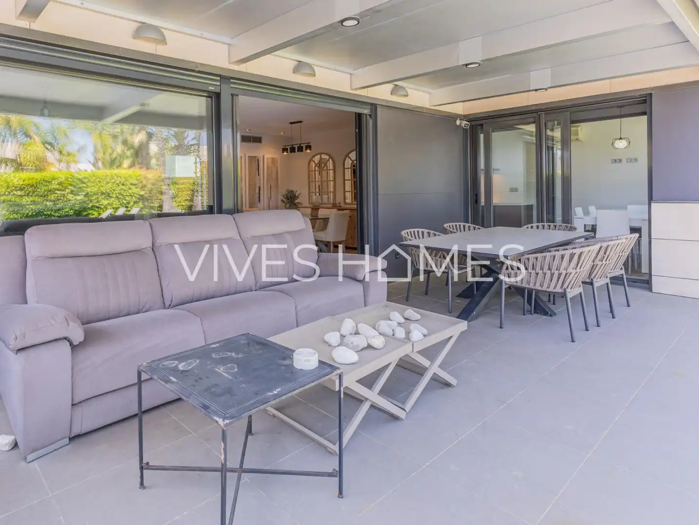 Terraza de Casa o chalet en venta en Sant Andreu de Llavaneres con Aire acondicionado, Calefacción y Jardín privado