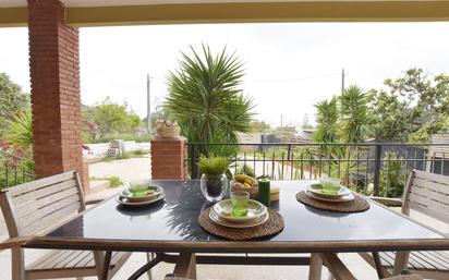 Terrace of House or chalet for sale in Albalat dels Tarongers  with Air Conditioner, Private garden and Terrace