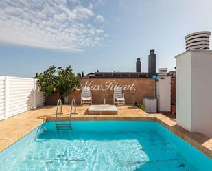 Swimming pool of Attic to rent in  Barcelona Capital  with Terrace and Swimming Pool