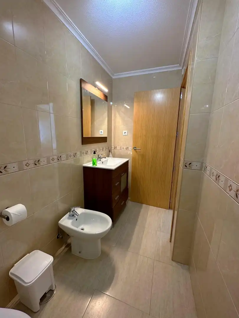 Badezimmer von Maisonette zur Miete in Pulpí mit Klimaanlage und Gemeinschaftspool