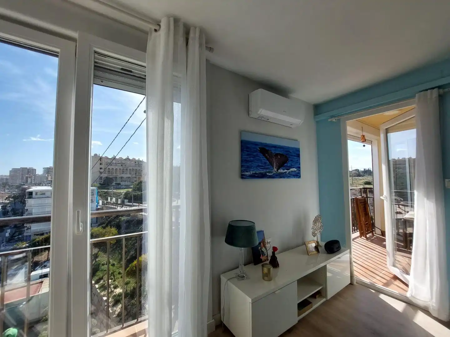 Terrasse von Wohnung zur Miete in El Campello mit Klimaanlage, Terrasse und Möbliert