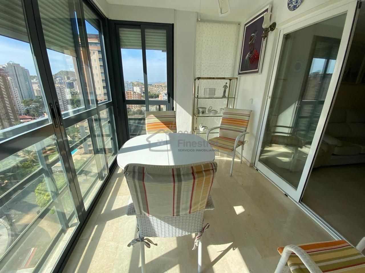 Terrassa de Pis en venda en Benidorm amb Terrassa, Moblat i Piscina comunitària