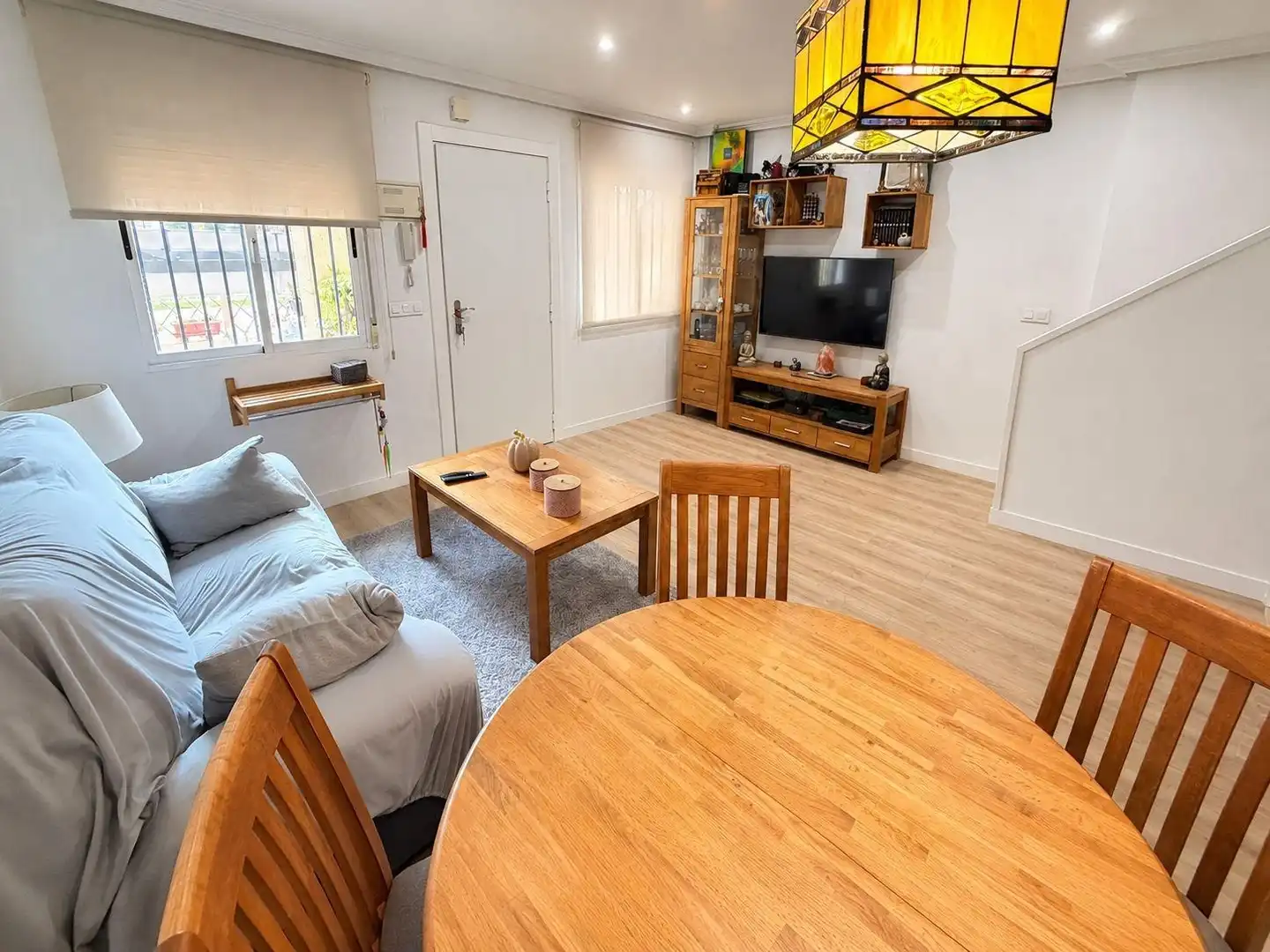 Sala de estar de Casa o chalet en venta en Santa Pola con Jardín privado, Terraza y Trastero